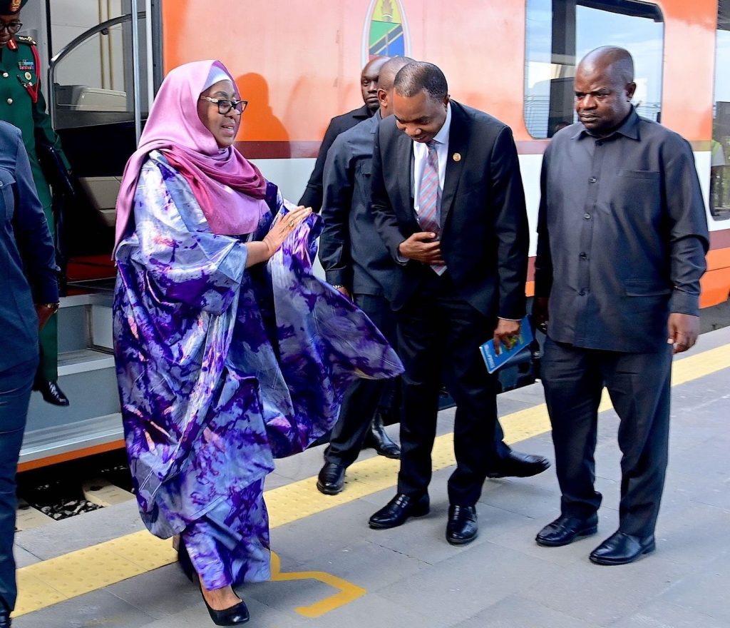 RAIS SAMIA ALIVYOTUA DSM LEO KWA SGR - New Times Tanzania
