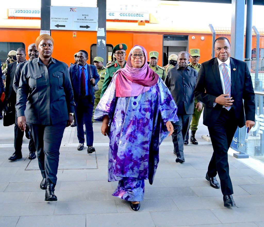 RAIS SAMIA ALIVYOTUA DSM LEO KWA SGR - New Times Tanzania