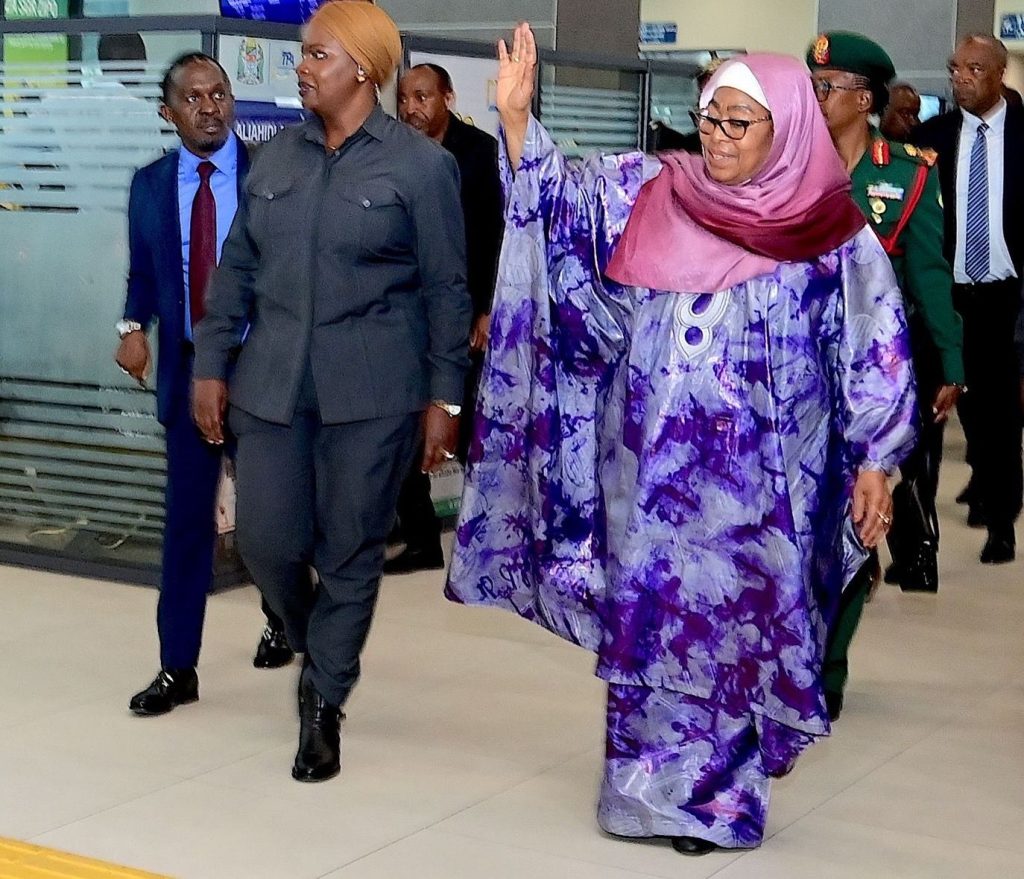 RAIS SAMIA ALIVYOTUA DSM LEO KWA SGR - New Times Tanzania