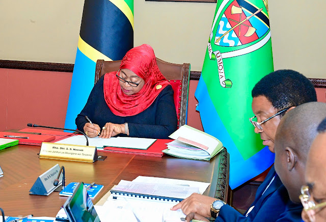 RAIS SAMIA ALIVYOONGOZA BARAZA LA MAWAZIRI LEO - New Times Tanzania