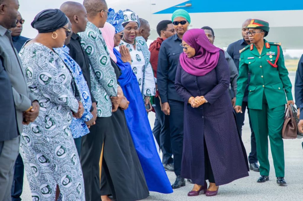 RAIS SAMIA ALIVYOTUA KIA TAYARI KWA SIKU YA WANAWAKE - New Times Tanzania