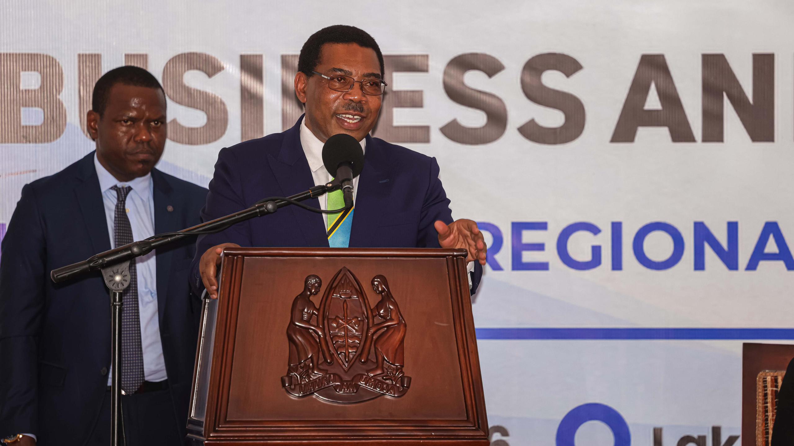 DKT MWIGULU AFUNGUA KONGAMANO LA BIASHARA NA UWEKEZAJI LA ZIWA TANGANYIKA