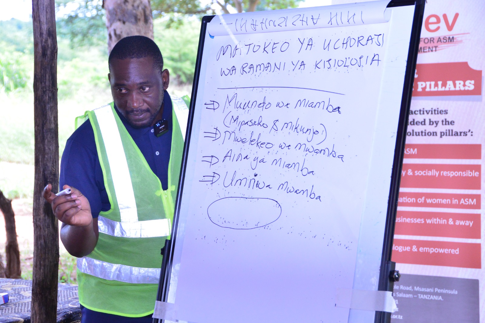 WACHIMBAJI WADOGO WANAVYOWEKWA SAWA.